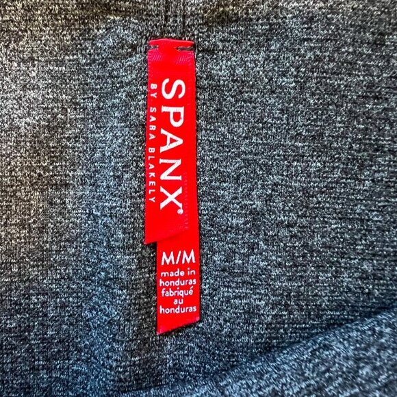 Spanx by Sara Blakely Women's High Waist Seamless Leggings Heather Gray Size M - Picture 2 of 4